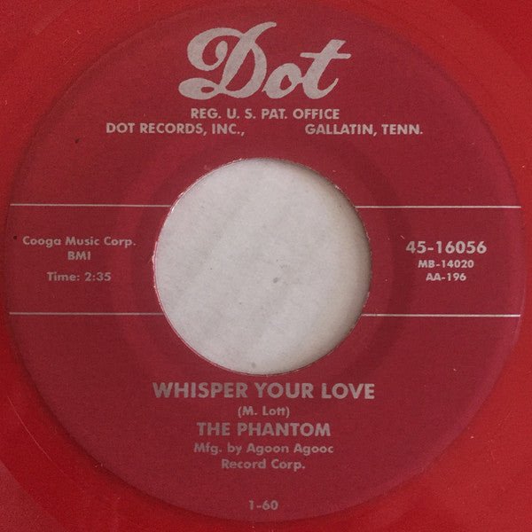 PHANTOM, THE (Jerry Lott) (ファントム)  - Love Me  (EU Ltd.Red Vinyl Reissue 7"+PS/New)