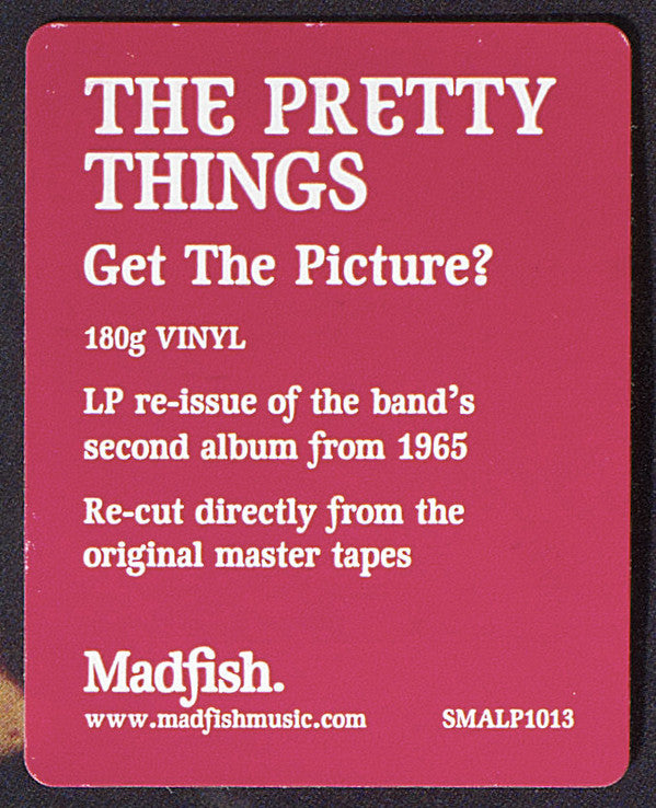 PRETTY THINGS (プリティ・シングス)  - Get The Picture？ (UK-EU 限定復刻再発180g モノラル LP/New)