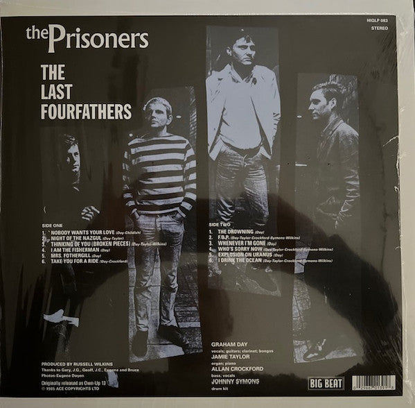 PRISONERS (プリズナーズ)  - The Last Fourfathers (UK Ltd.Reissue Blue Vinyl LP/New)