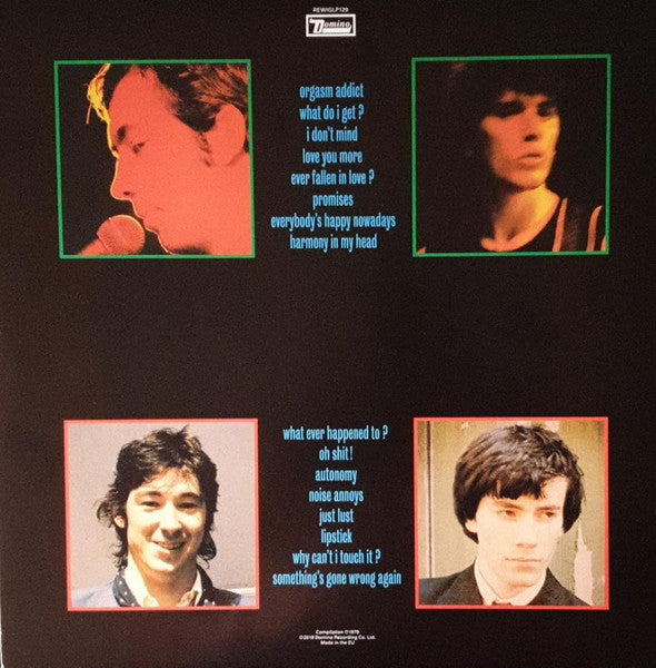 BUZZCOCKS (バズコックス) - Singles Going Steady (EU 限定正規再発 LP/ New) シングル集！