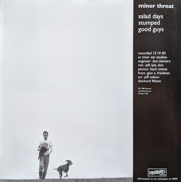 MINOR THREAT (マイナー・スレット) - Salad Days (US 正規再発 7"/ New) ラストシングル！