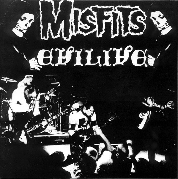 MISFITS (ミスフィッツ)  - Evilive (EU 限定リプロ再発「ホワイトヴァイナル」7"/ New) '81年のN.Y.リッツとS.F.ブロードウェイでのライブ！