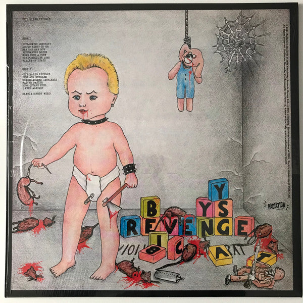 Charged G.B.H (チャージド G.B.H) - City Baby's Revenge (Italy 限定プレス正規再発 LP / New) ポスター付き！