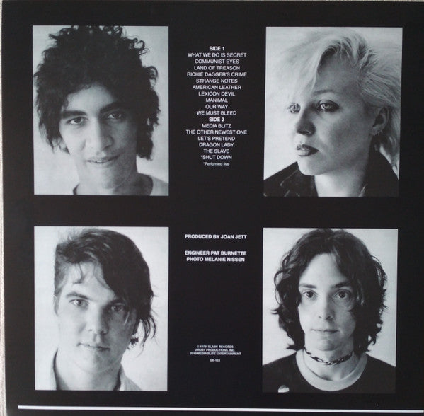 GERMS (ジャームス) - (GI) (EU 限定リプロ再発「ブラックヴァイナル」 LP/New)  '79年唯一アルバム！