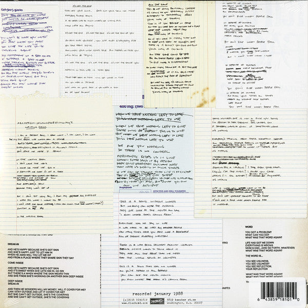 FUGAZI (フガジ) - First Demo (US '23年正規再発「限定ブルーグリーンヴァイナル」 LP / New) '88年録音のデモ11曲 !