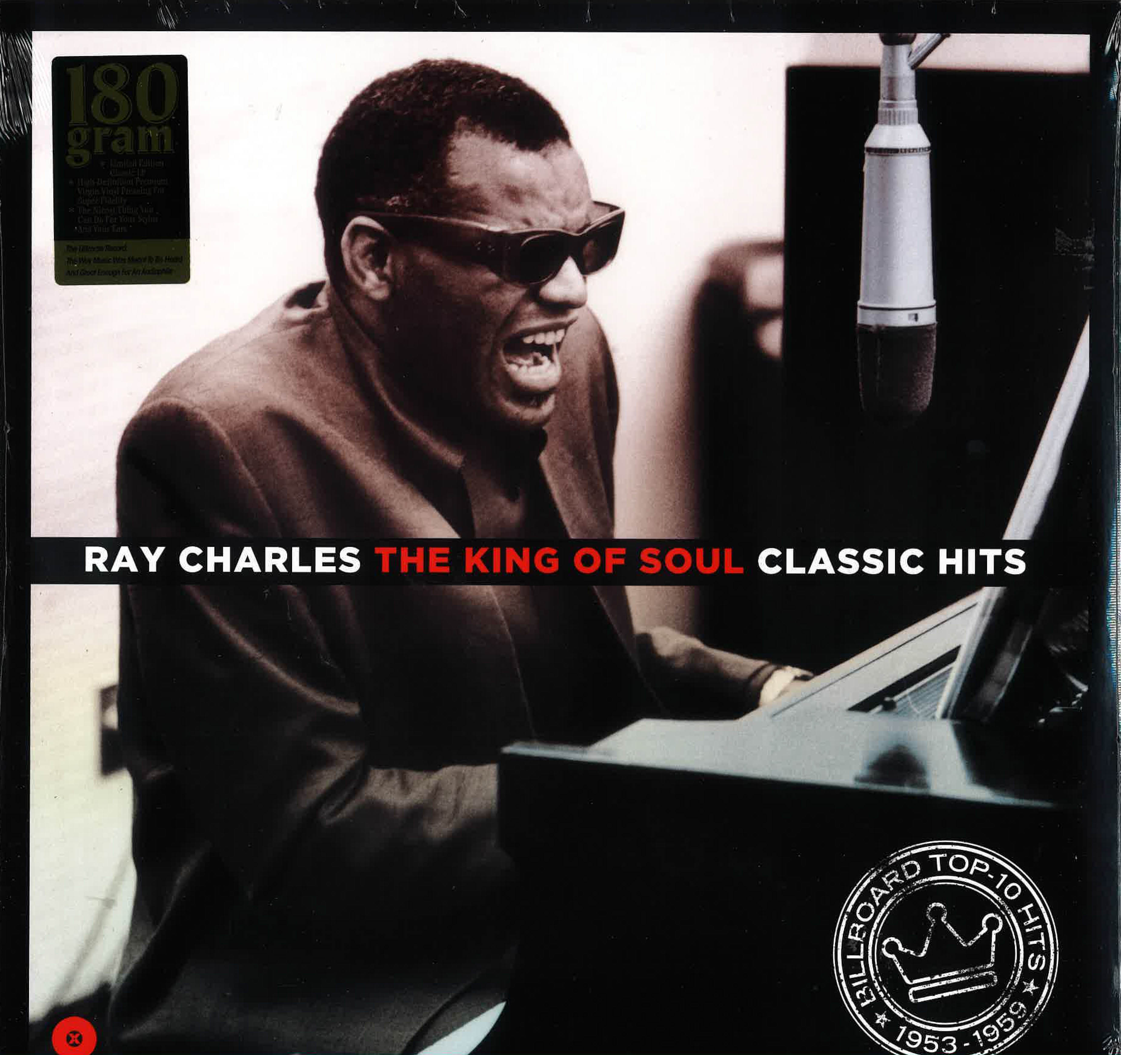RAY CHARLES (レイ・チャールズ)  - The King Of Soul Classic Hits (EU Limited 180g LP/New)アトランティック社ベスト