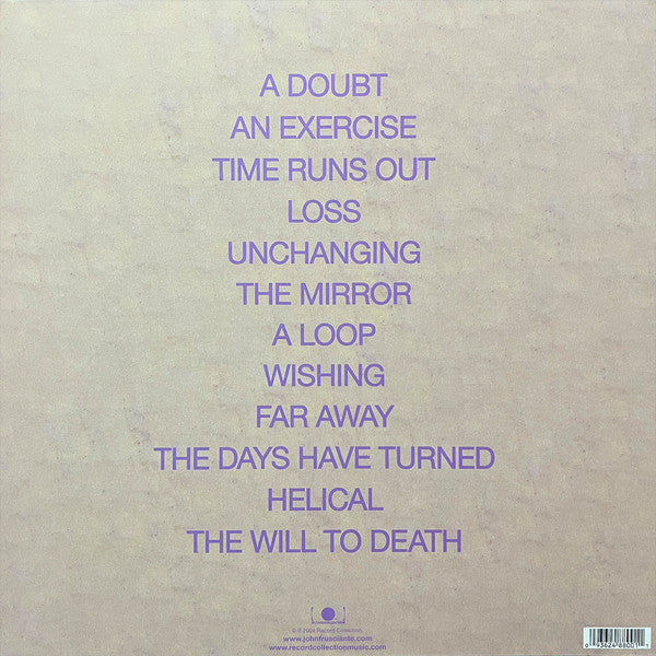 JOHN FRUSCIANTE (ジョン・フルシアンテ)  - The Will To Death (France 限定復刻再発 LP/NEW)