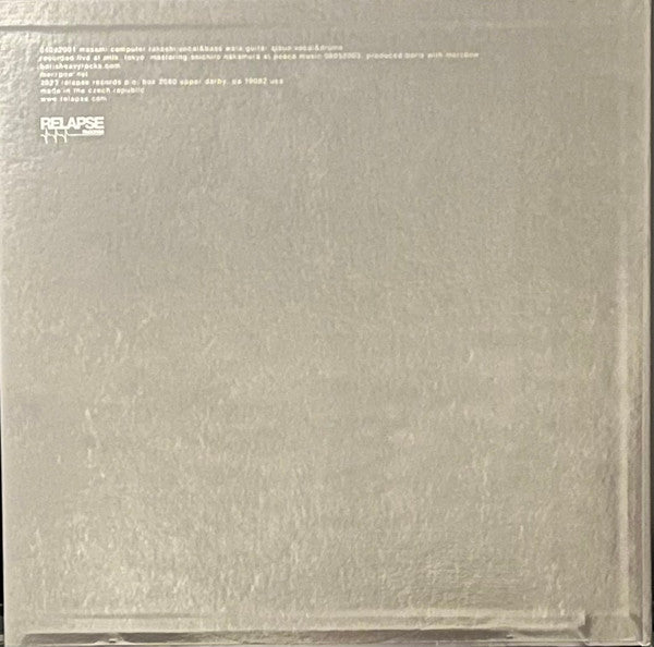 BORIS With MERZBOW (ボリス・ウィズ・メルツバウ)  - 04092001 (US 限定復刻再発シルヴァーヴァイナル LP/NEW)