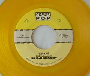 BIG DAMN CRAZY WEIGHT (ビッグ・ダム・クレイジー・ウェイト)  - Might As Well (US Limited Clear Yellow Vinyl 7"/廃盤 NEW)