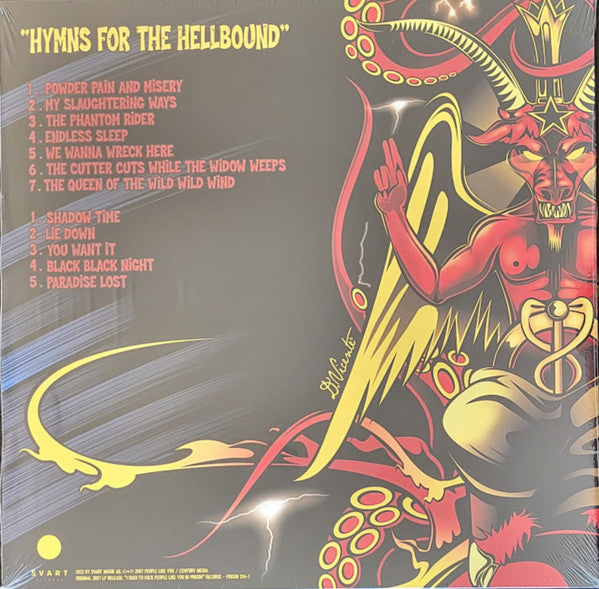 METEORS (メテオス)  - Hymns For The Hellbound (Finland 限定再発クリアレッドヴァイナル LP/NEW)