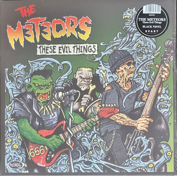 METEORS (メテオス)  - These Evil Things (Finland 限定再発 LP/NEW)