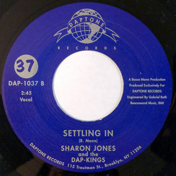 SHARON JONES & THE DAP-KINGS (シャロン・ジョーンズ & ダップキングス)  - 100 Days, 100 Nights (US 限定 7"/New) クロスオーヴァーFUNKど名曲！