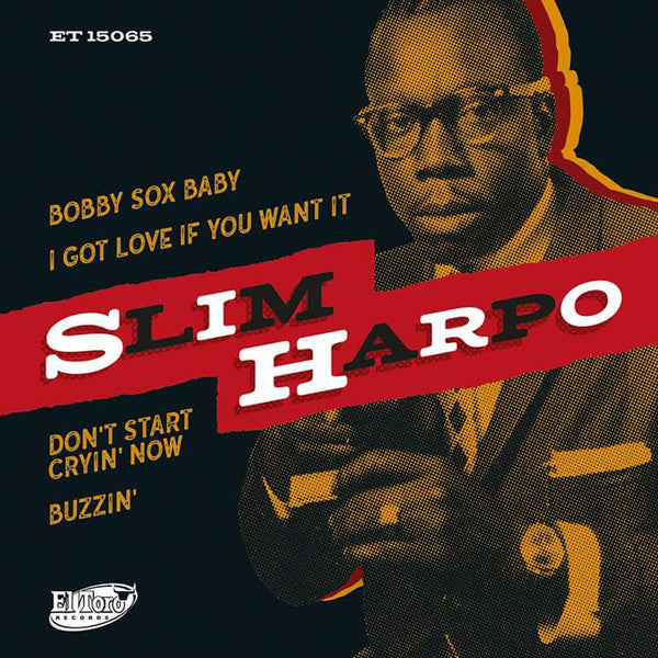 SLIM HARPO (スリム・ハーポ)  - Bobby Sox Baby +3 (Spain ジャケ付き再発4曲入り 7"EP/New) エクセロ社名曲シングル集！