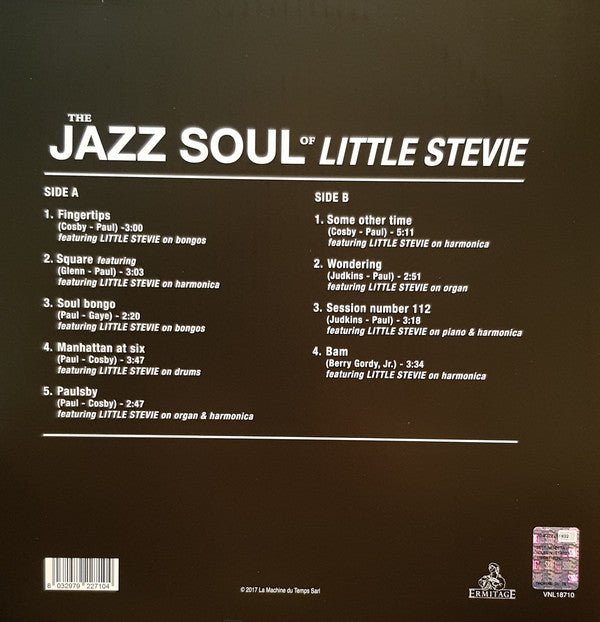 (LITTLE) STEVIE WONDER （リトル）スティーヴィー・ワンダー)  - The Jazz Soul of Little Stevie (EU 限定復刻再発 180g LP/New) ’62年12歳時デビューアルバム！