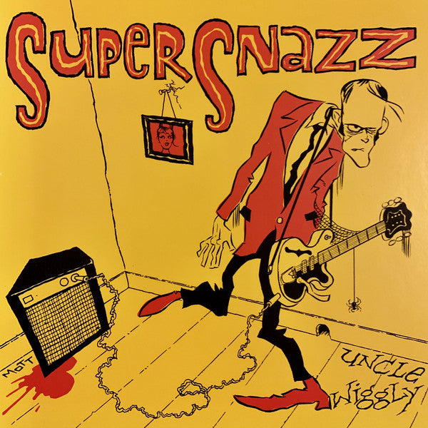SUPERSNAZZ (スーパースナッズ)  - Uncle Wiggly / Let It Up (US 限定イエローマーブル 7"/New) '91年FINKプロデュース！