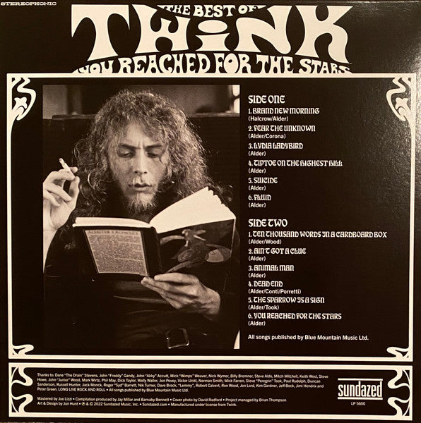 TWINK (トゥインク)  - The Best Of Twink: You Reached For The Stars (US Limited Violet Color Vinyl LP/ New) 英国地下サイケ界の怪人、ベスト12曲