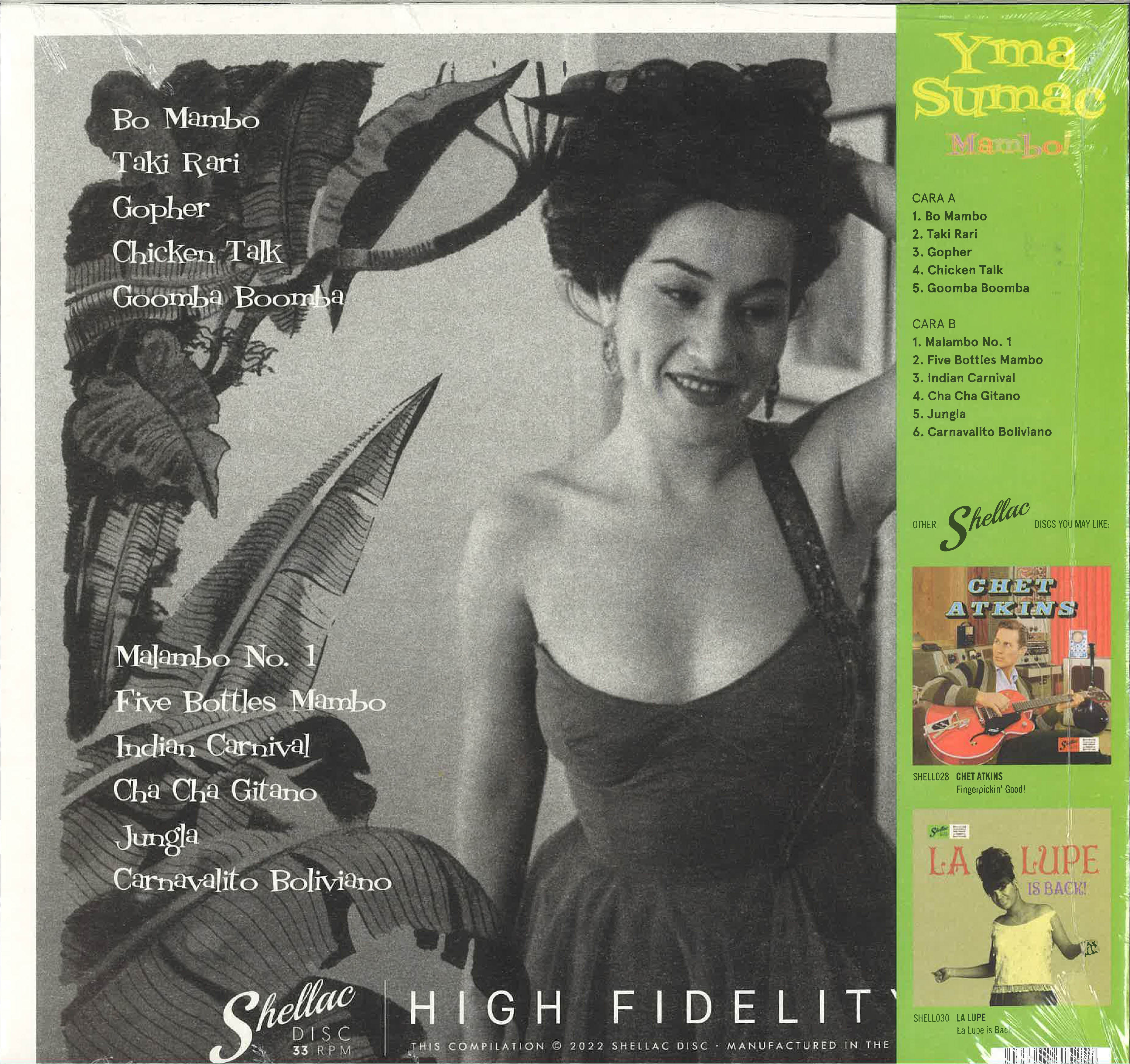 YMA SUMAC (イマ・スマック)  - Mambo! (EU 限定復刻再発アナログ LP+帯/New #SHELL-026)