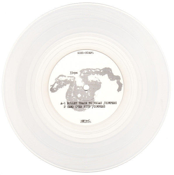 NAHT / COWPERS (ナート / カウパーズ) - John "Speedo" Reis Tribute Plus... (Japan 限定リリース・クリアヴァイナル 2x8インチ/New 廃盤) 残少！  '98年スプリットEP