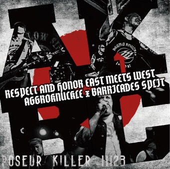 AGGROKNUCKLE / BARRICADES (アグロナックル / バリケーズ) - Respect And Honor East Meets West (Japan Limited CD/ New)