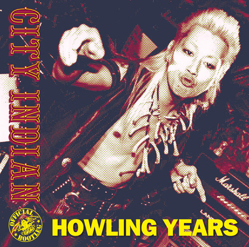 CITY INDIAN (シティ・インディアン) - Howling Years (Japan タイムボム 限定  DVD x 2枚組/New）94年の解散ライブまで、メンバー3期に渡る約4年分のライブ編集作！